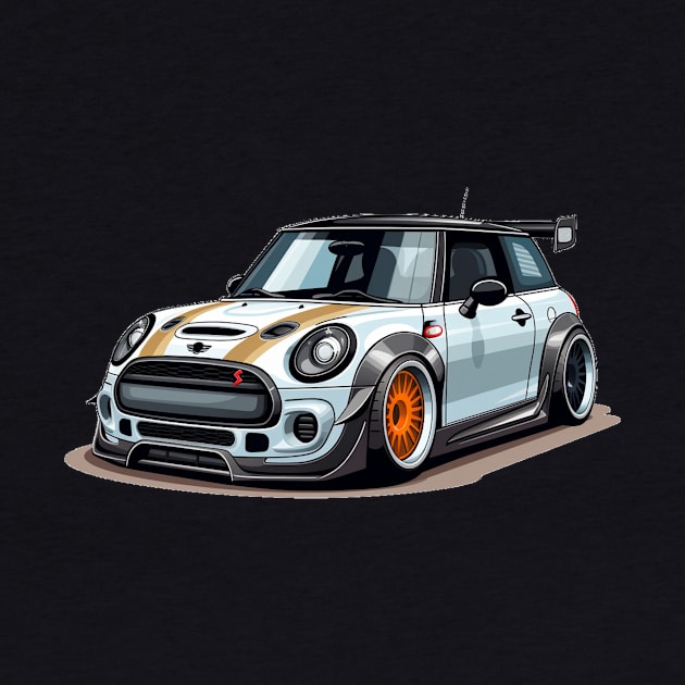 Mini GP Cartoon White by SynchroDesign